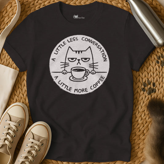 Sassy Morning Cat Tee