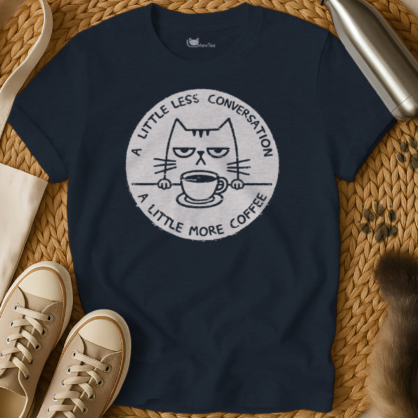 Sassy Morning Cat Tee