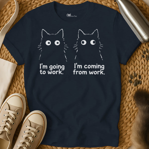 Tired Employee Cat Tee