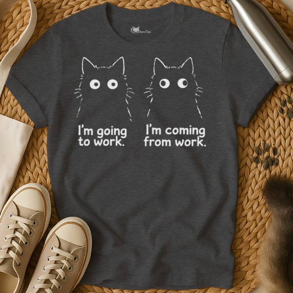 Tired Employee Cat Tee