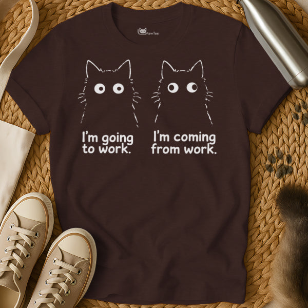 Tired Employee Cat Tee