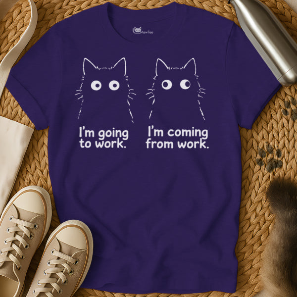 Tired Employee Cat Tee