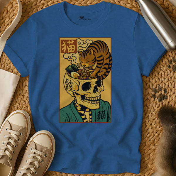 Ramen Skull Cat Shirt