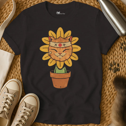 Sunflower Cat Shirt