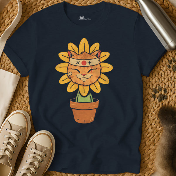 Sunflower Cat Shirt