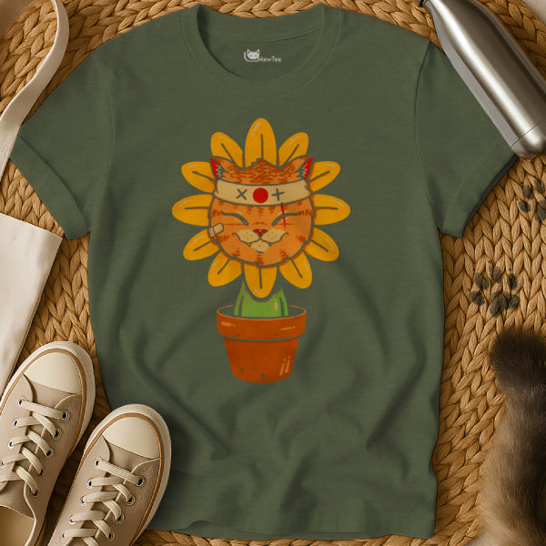 Sunflower Cat Shirt