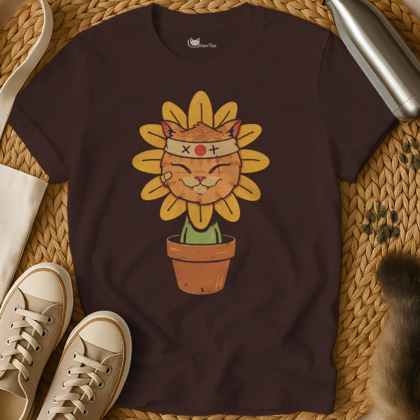 Sunflower Cat Shirt