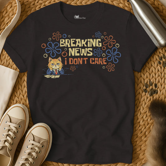 News Anchor Cat Shirt