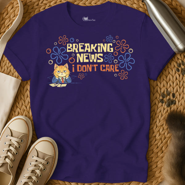News Anchor Cat Shirt