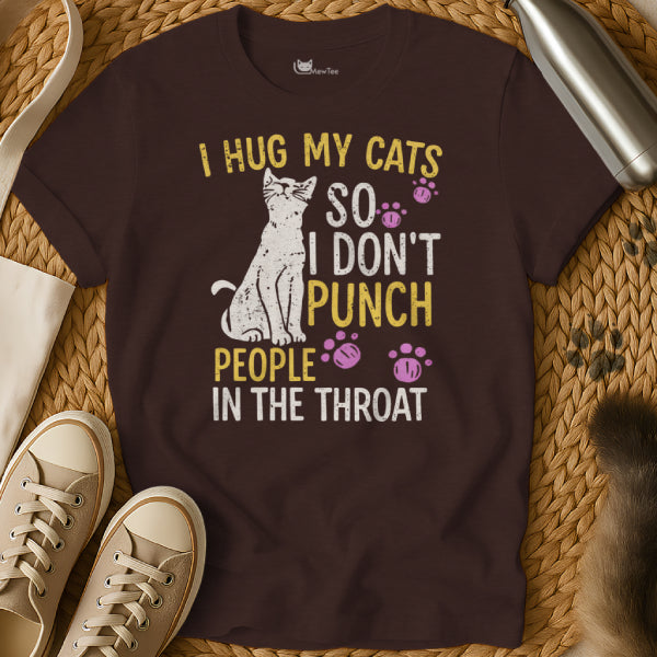 I Hug My Cats Shirt