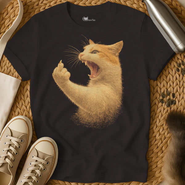Rude Cat Middle Claw Shirt