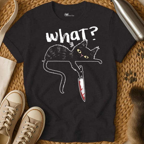 Black Cat Knife Tee