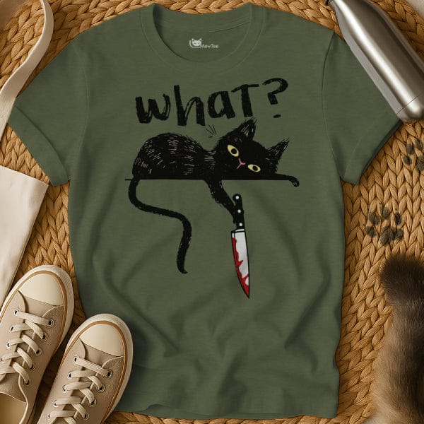 Black Cat Knife Tee