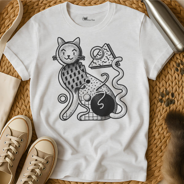 Bauhaus Cat Tee