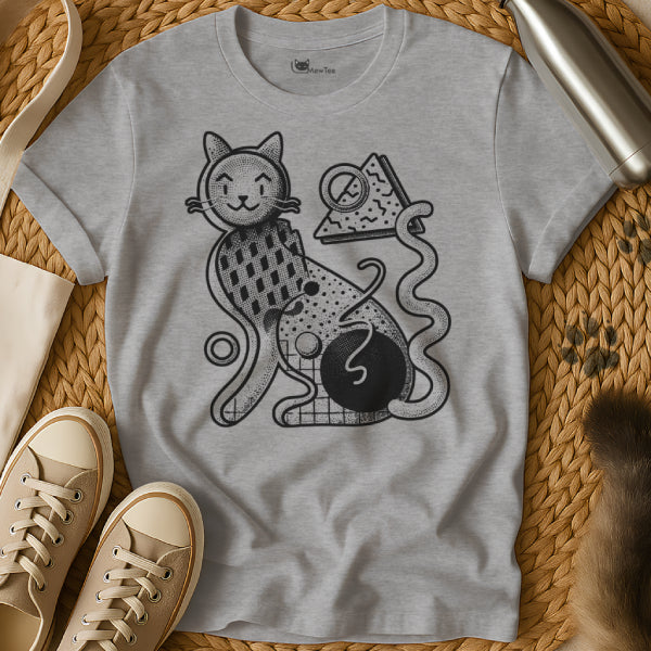Bauhaus Cat Tee