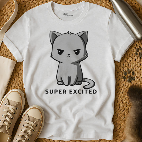 Super Excited Cat Shirt