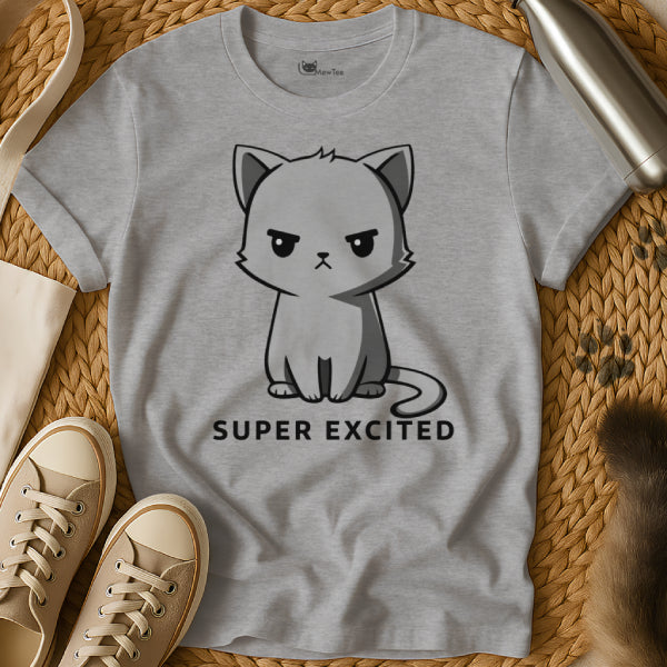 Super Excited Cat Shirt