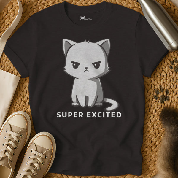 Super Excited Cat Shirt