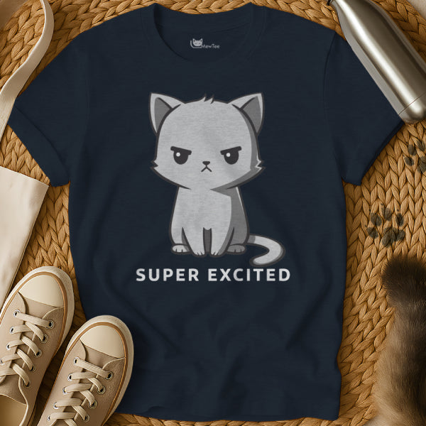 Super Excited Cat Shirt
