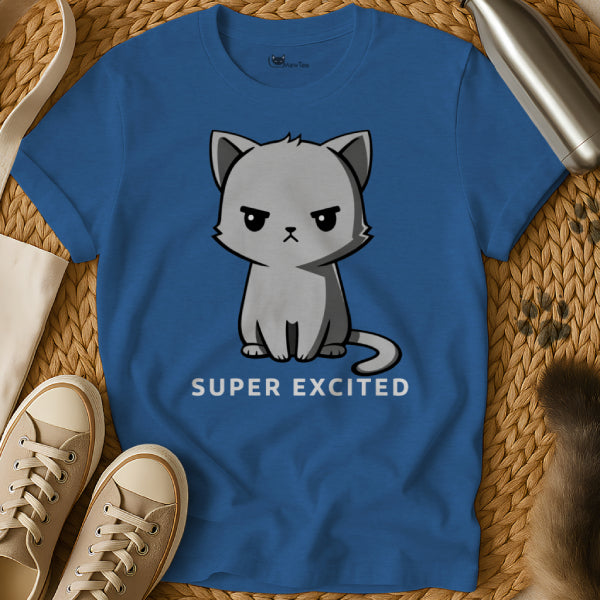 Super Excited Cat Shirt