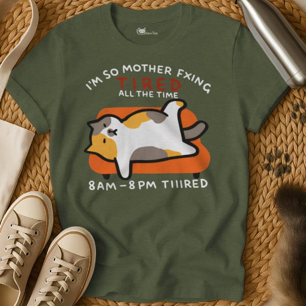 Always Tired Cat Shirt