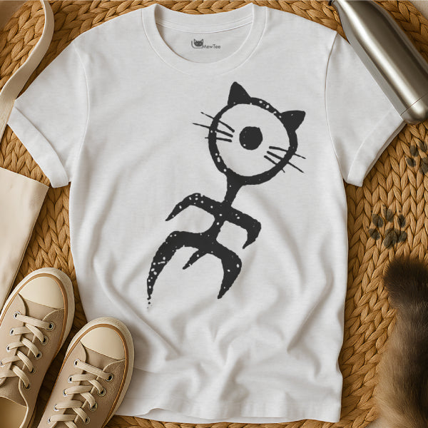 Tribal Cat Silhouette Shirt