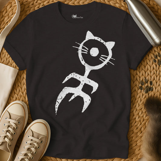 Tribal Cat Silhouette Shirt