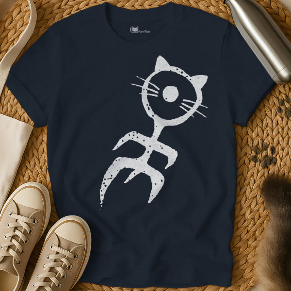 Tribal Cat Silhouette Shirt