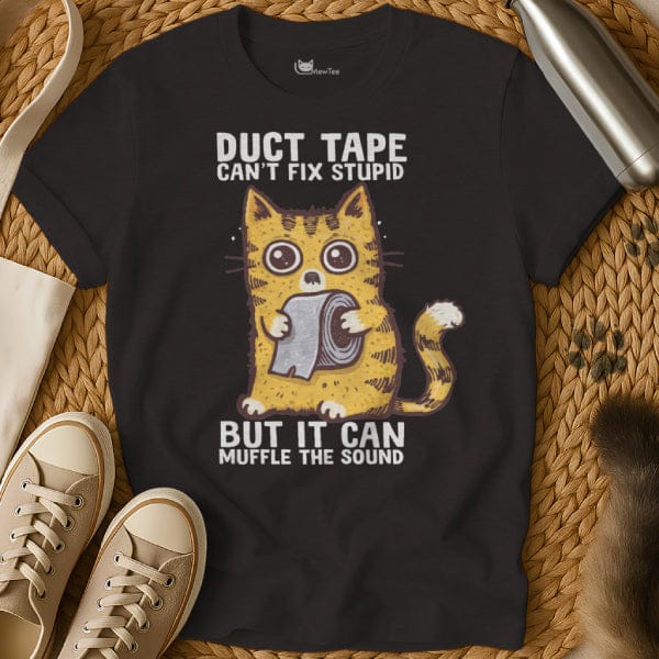 Funny Cat Duct Tape Tee