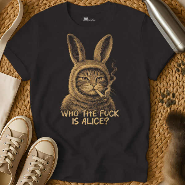 Who The Fuck Is Alice Cat Shirt