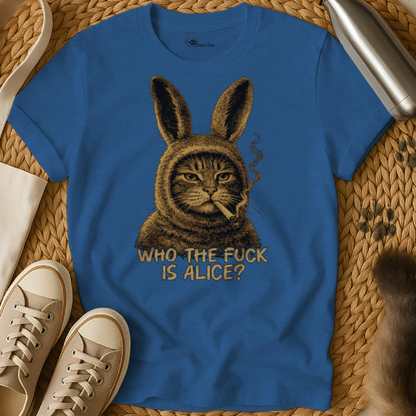 Who The Fuck Is Alice Cat Shirt
