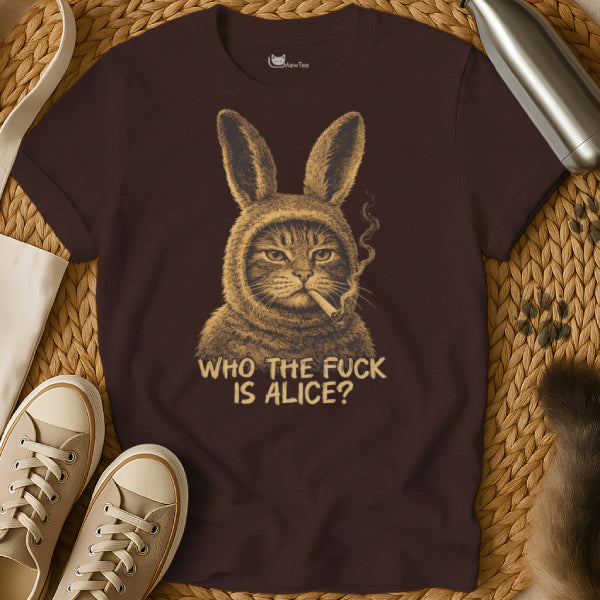 Who The Fuck Is Alice Cat Shirt