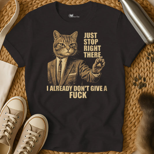 Sarcastic Office Cat Tee