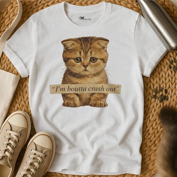Crash Out Cat Shirt