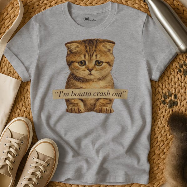 Crash Out Cat Shirt