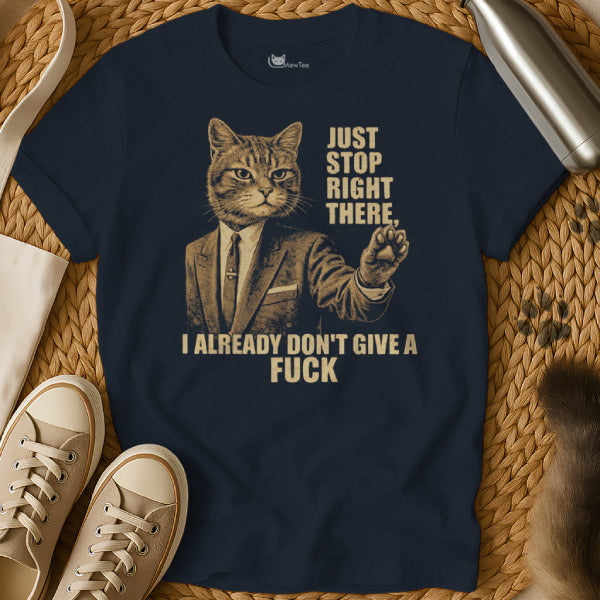 Sarcastic Office Cat Tee