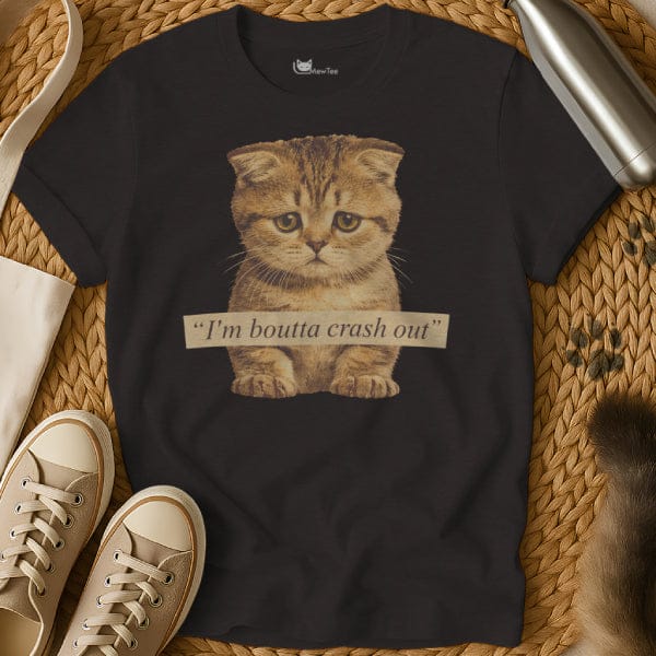 Crash Out Cat Shirt