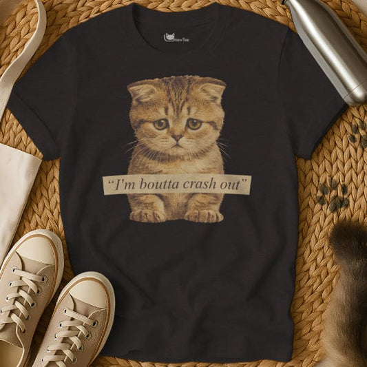 Crash Out Cat Shirt