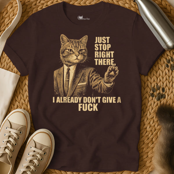 Sarcastic Office Cat Tee