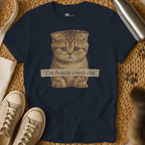 Crash Out Cat Shirt
