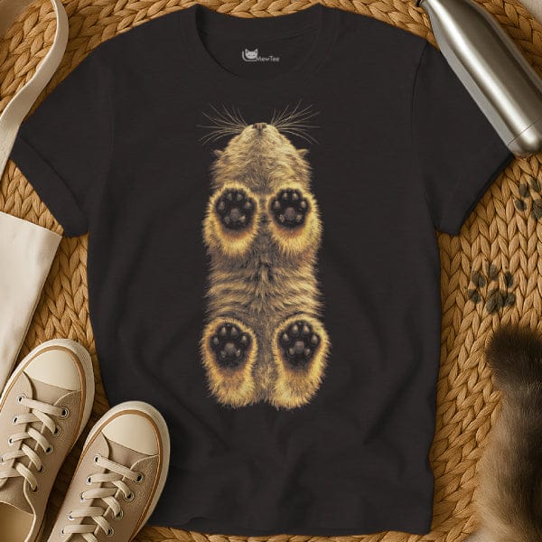 Funny Cat Paw Tee