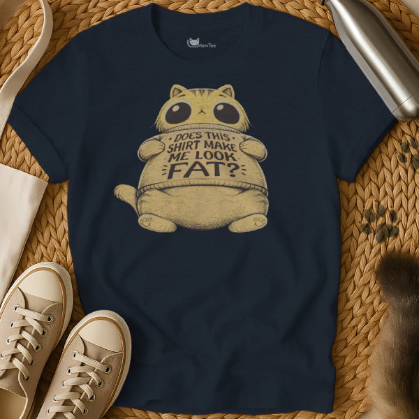 Funny Fat Cat Tee