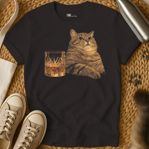 Whiskey Cat Shirt