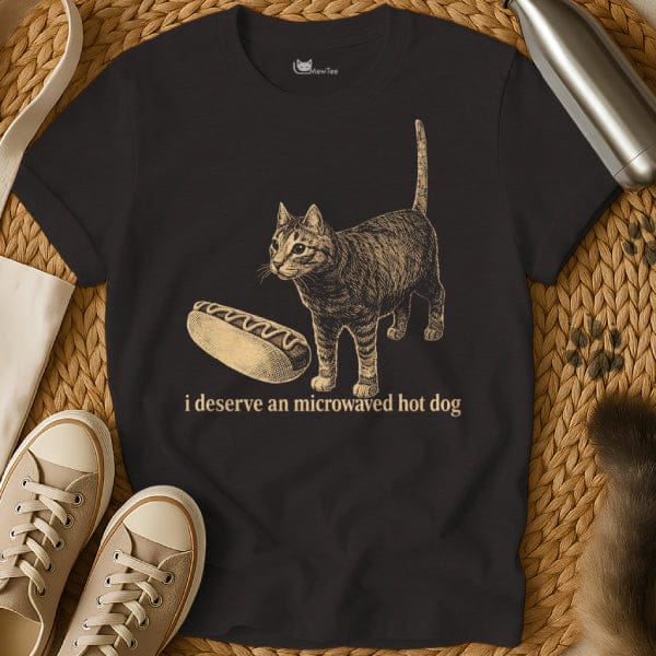 Hot Dog Cat Tee