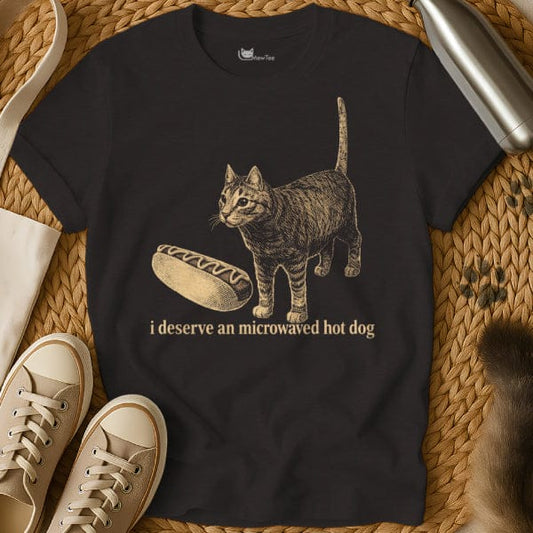 Hot Dog Cat Tee