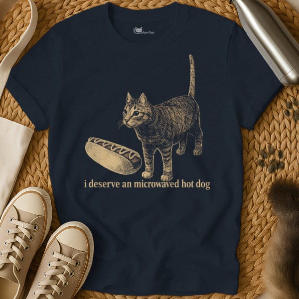 Hot Dog Cat Tee