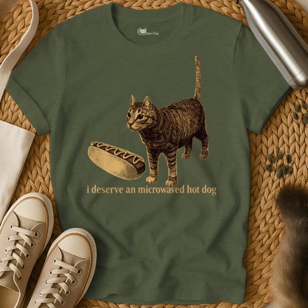 Hot Dog Cat Tee