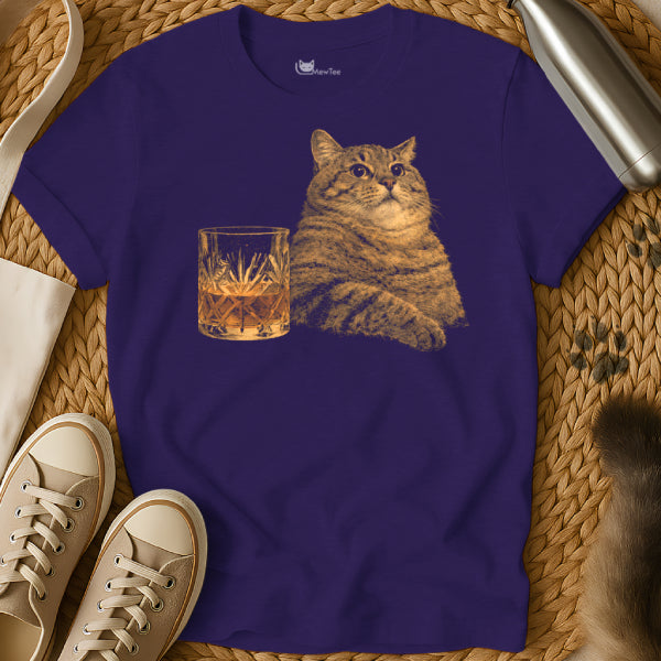 Whiskey Cat Shirt