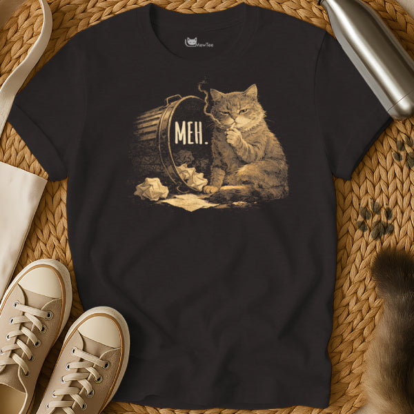 Funny Trash Cat Tee