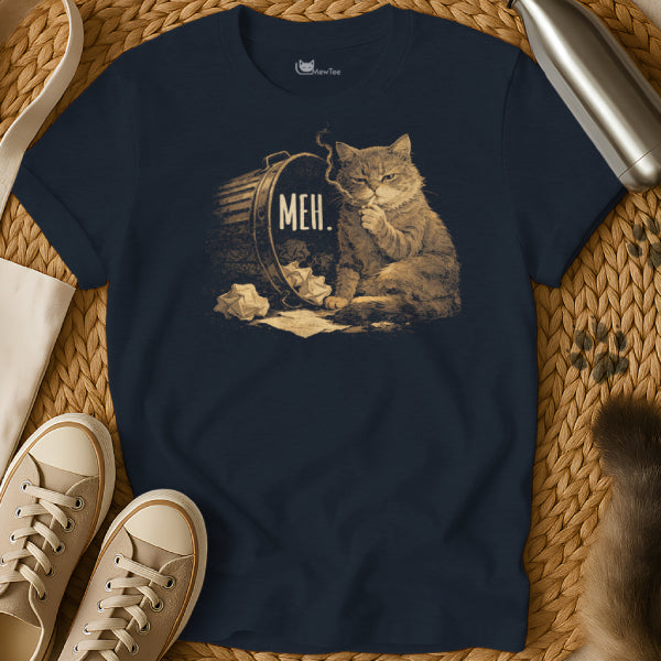 Funny Trash Cat Tee